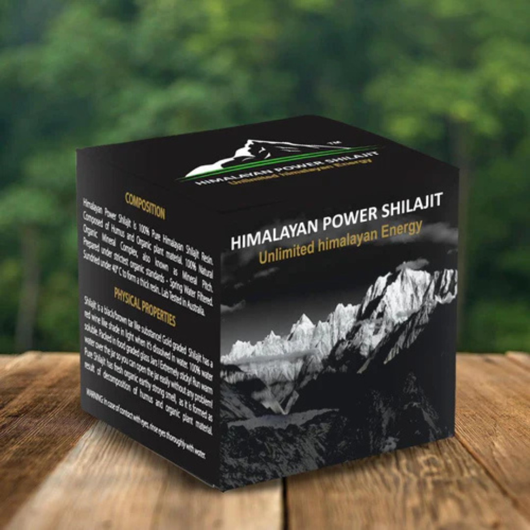 100% Pure Himalayan Shilajit Resin - 20 gm